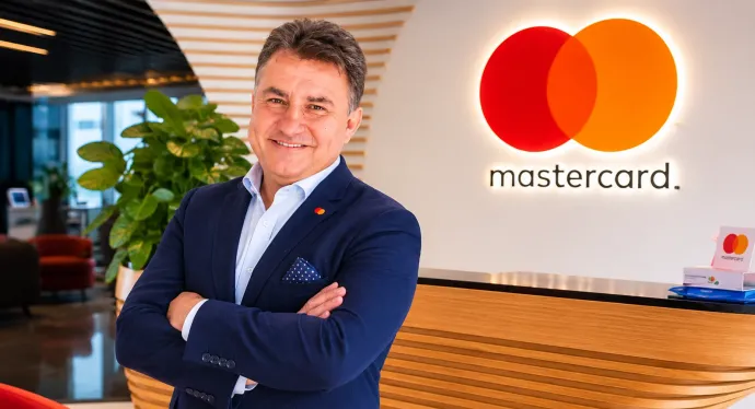 Berkes Tibor, a Mastercard közép-európai divíziójának termékfejlesztési vezetője – Fotó: Mastercard