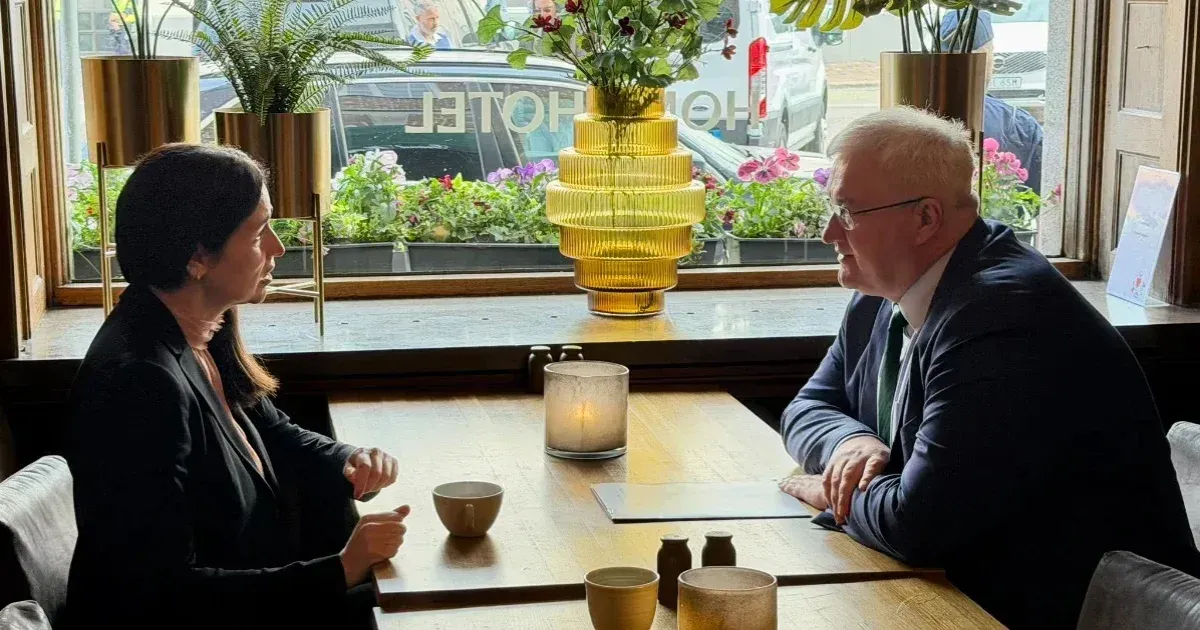 Hungarian FM and Ukraine's Sybiha meet up in Sweden