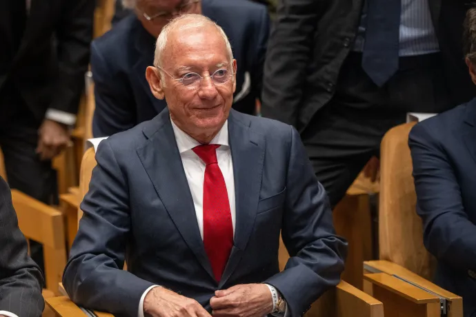 Isak Andic, a Mango elnöke és alapítója a Spanyol Üzleti Karrier Érdemdíj (IESE) átadóünnepségén az IESE Business School barcelonai északi campusán 2024. március 18-án – Fotó: Lorena Sopena / Europa Press / Getty Images