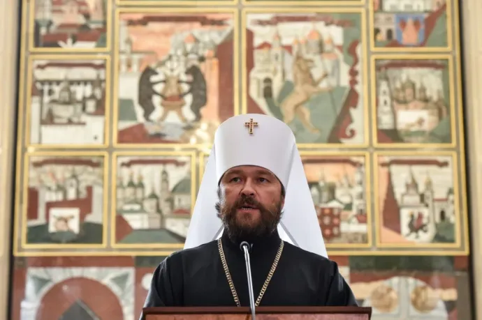 Az orosz külügy szerint célzott és megrendezett provokáció a Hilarion metropolita elleni rendőri intézkedés