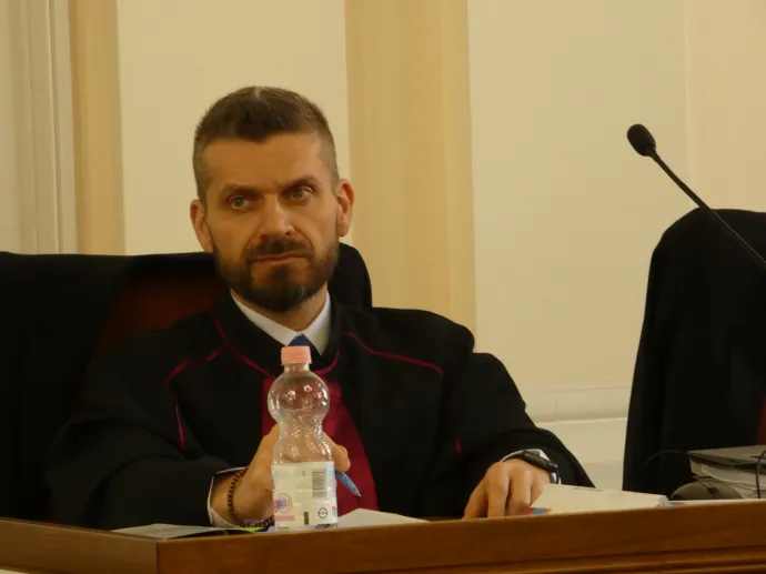 Fehér Dávid nyomozóügyész – Fotó: Laczó Balázs/ Telex