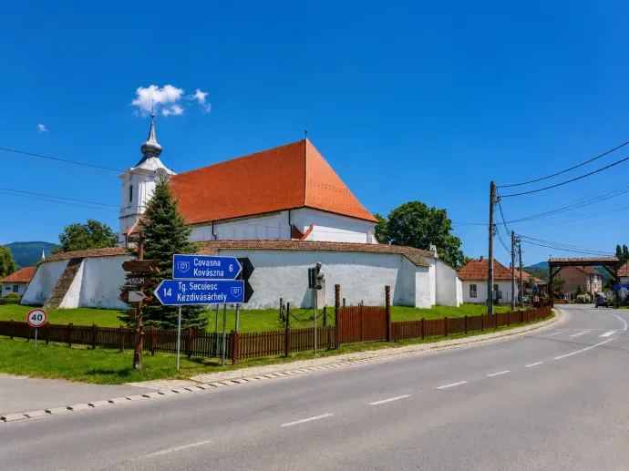 Zabola református temploma – Fotó: Tőkés Hunor / Transtelex