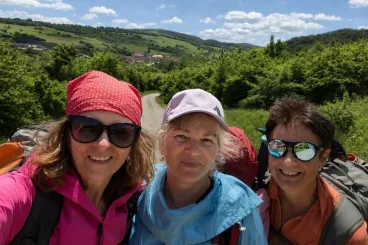 Úton a Via Transilvanicán: Miklóstelke és Szászkézd között a szél is mellénk szegődött