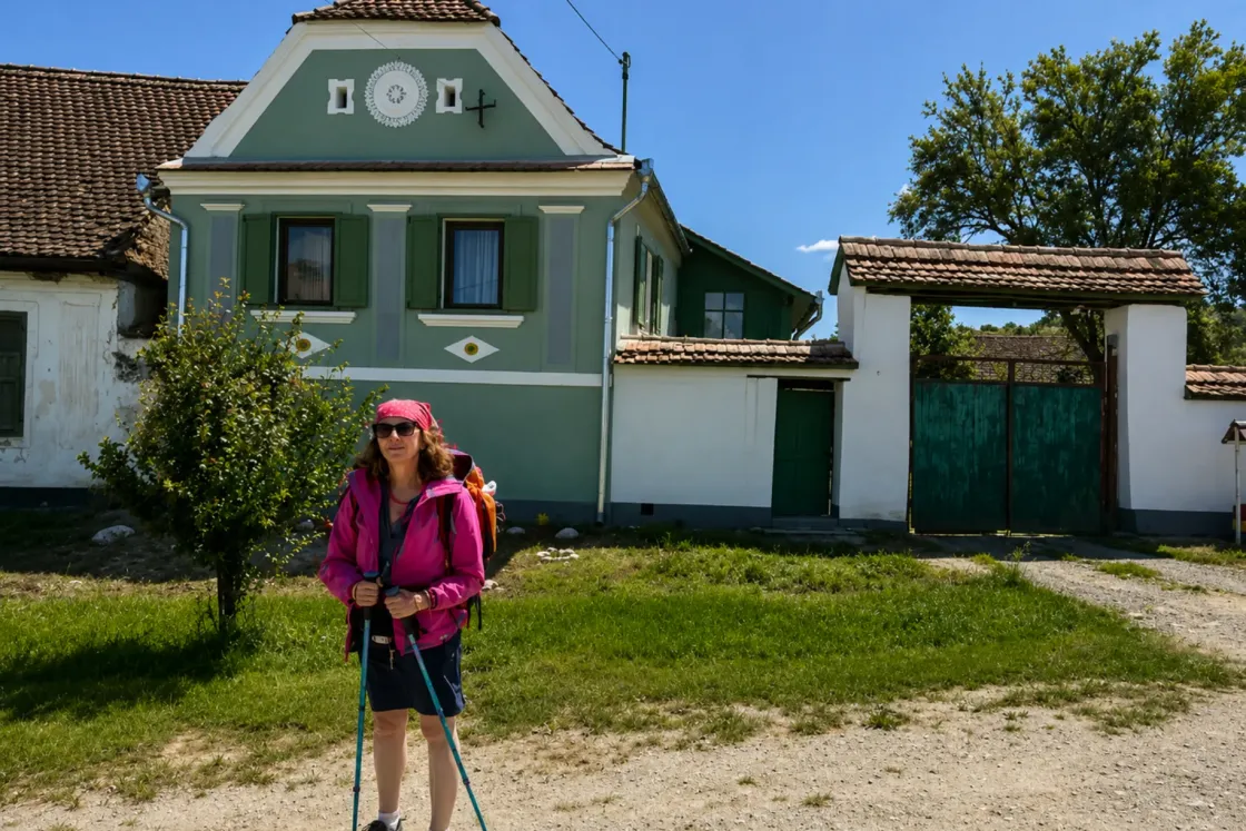 Úton a Via Transilvanicán: Miklóstelke és Szászkézd között a szél is mellénk szegődött