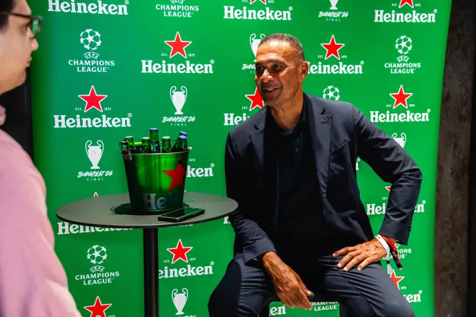 Ruud Gullit – Fotó: Kőrösi Tamás / Heineken