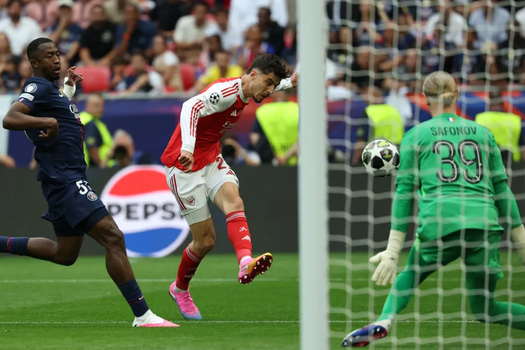 Bajnokok Ligája-döntő a Puskásban: Paris Saint-Germain–Arsenal 0-1