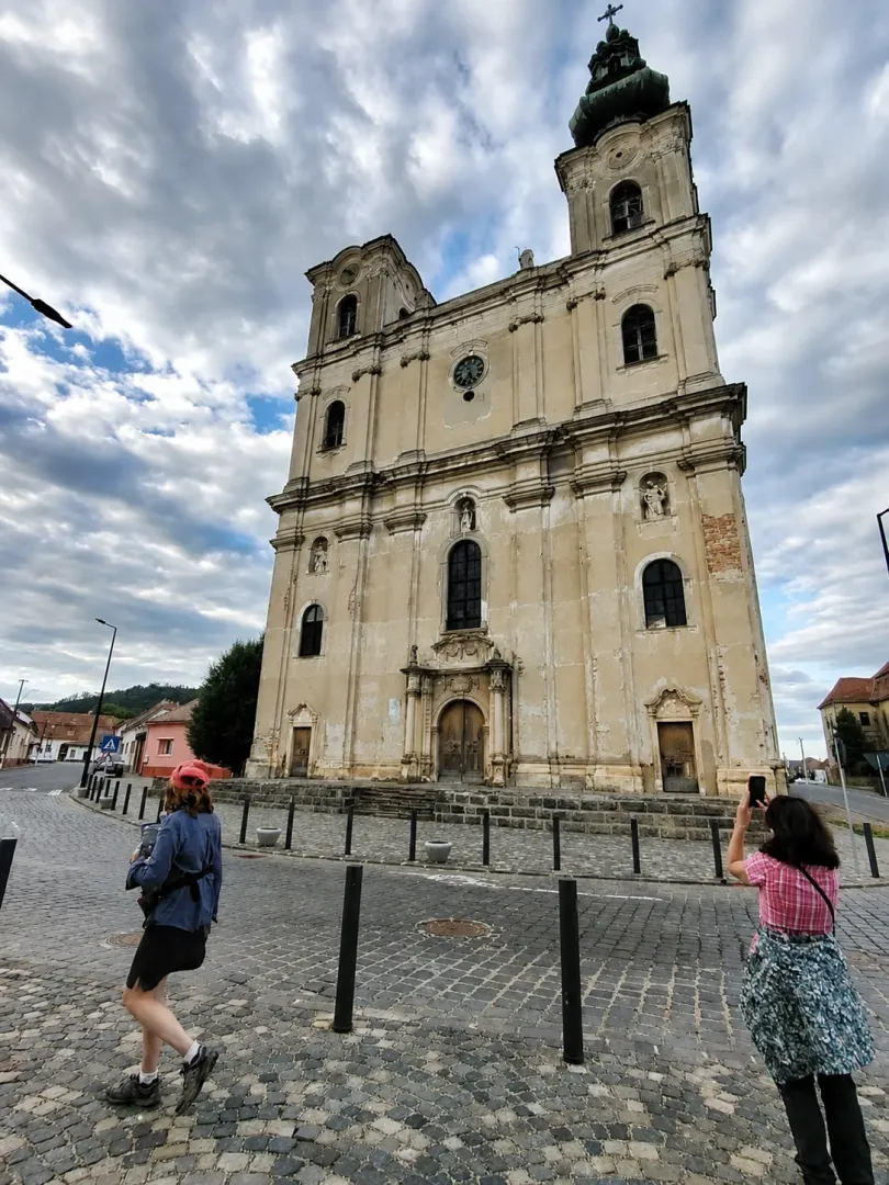 Az erzsébetvárosi örmény templomot is megnéztük – Fotó: a szerző archívuma