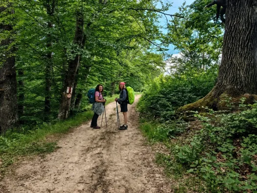Úton – Fotó: a szerző archívuma