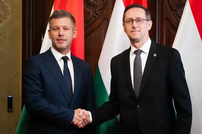 Magyar Péter találkozott Varga Mihállyal