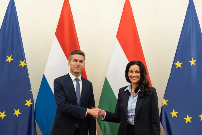 Orbán Anita először a holland külügyminisztert fogadta hivatalos látogatáson