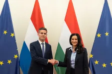 Orbán Anita először a holland külügyminisztert fogadta hivatalos látogatáson
