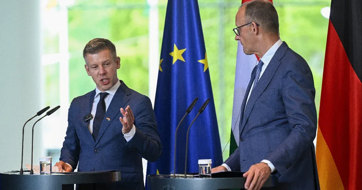 Telex: Német kancellár Magyar Péternek: Bebizonyította, hogy az inga ...