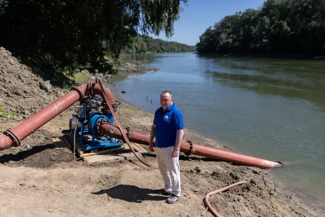 Egy lezárt zsilip még nem teremt vizet