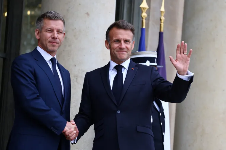 Péter Magyar in Paris: It’s good to be here, it’s good to be in Europe