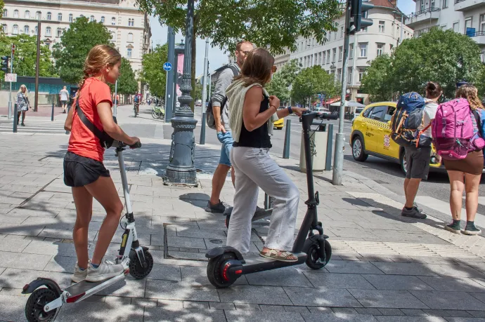 A hazai közlekedés leggyorsabban növekvő kockázati tényezői lettek az e-rollerek