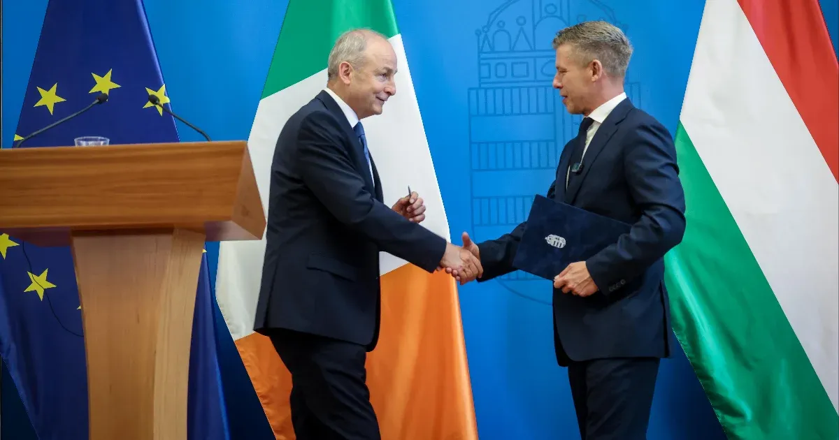 Magyar és ír miniszterelnökök találkozója: Baráti kapcsolatok és együttműködés az EU-ban Magyar és ír miniszterelnökök találkozója: Baráti kapcsolatok és együttműködés az EU-ban