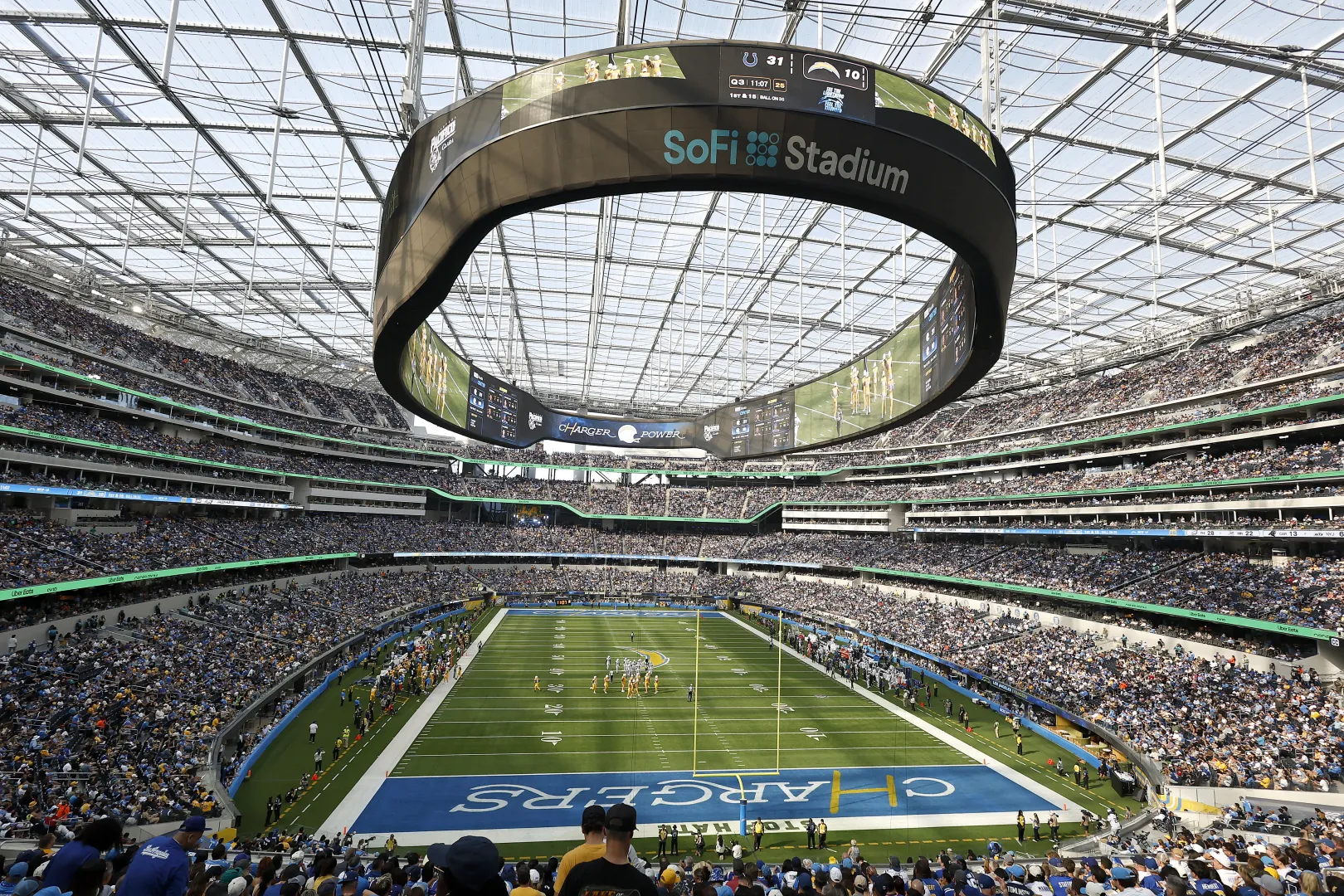 A SoFi Stadium a Los Angeles melletti Inglewoodban – Fotó: Ronald Martinez / Getty Images