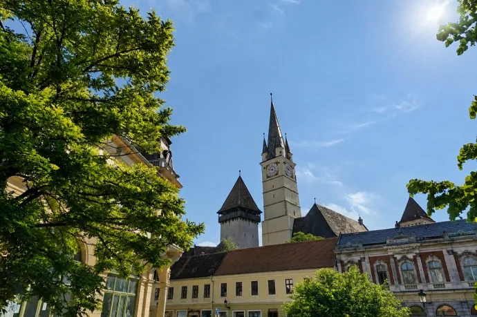Via Transilvanica: Medgyes óratornya alatt az időről is leszakadtunk