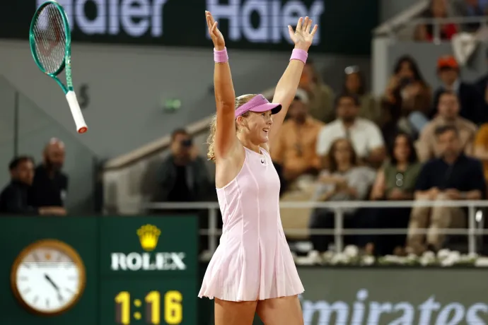 Mirra Andrejeva nyerte a Roland Garros női döntőjét