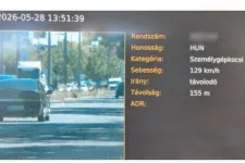 A megengedett 50 helyett 129 km/órával száguldozott, közel 500 ezer forintra büntették az autóst Csepelen