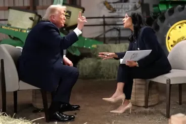 Trump félbeszakította az NBC-nek adott interjúját: Ön vagy aljas, vagy hülye