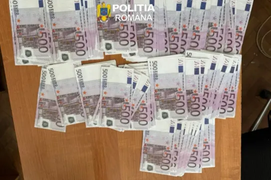 Több mint félmillió eurónyi hamis bankjegyet foglaltak le a rendőrök Szatmárnémetiben