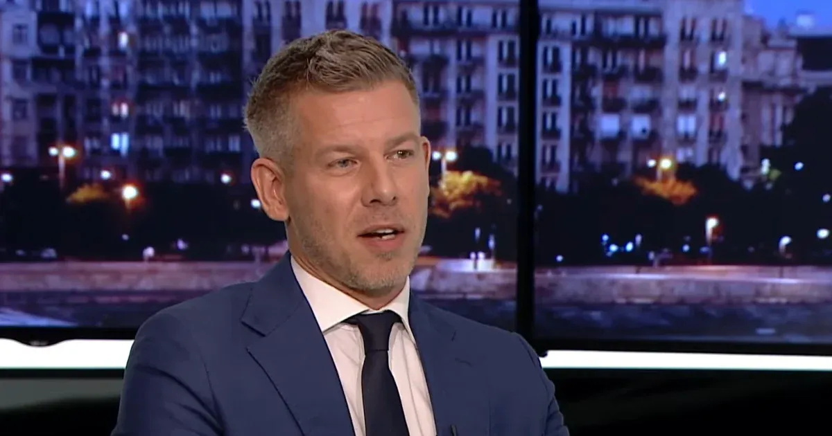 Magyar Péter első televíziós megjelenése miniszterelnökként az ATV Egyenes beszéd című műsorában