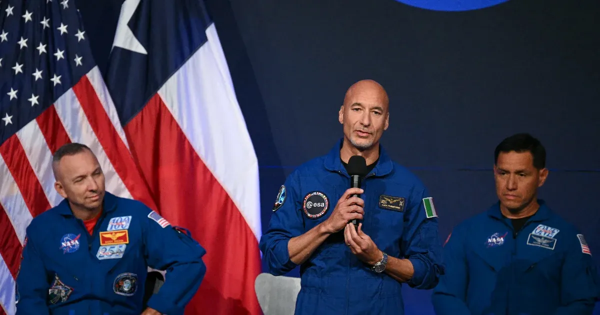 Luca Parmitano lesz az első európai űrhajós az Artemis-3 küldetésben