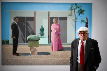 Meghalt David Hockney festőművész
