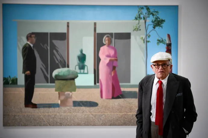 Meghalt David Hockney festőművész
