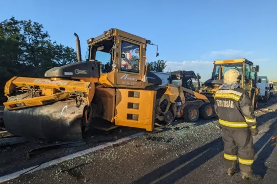 Egymás után két baleset is történt az M1-esen Győrnél, nyolc külföldi állampolgár meghalt