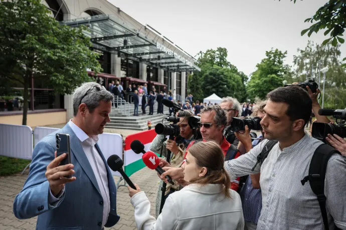Orbán Viktor, Bóka János, Takács Péter, Kövér László – Fotó: Huszti István / Telex