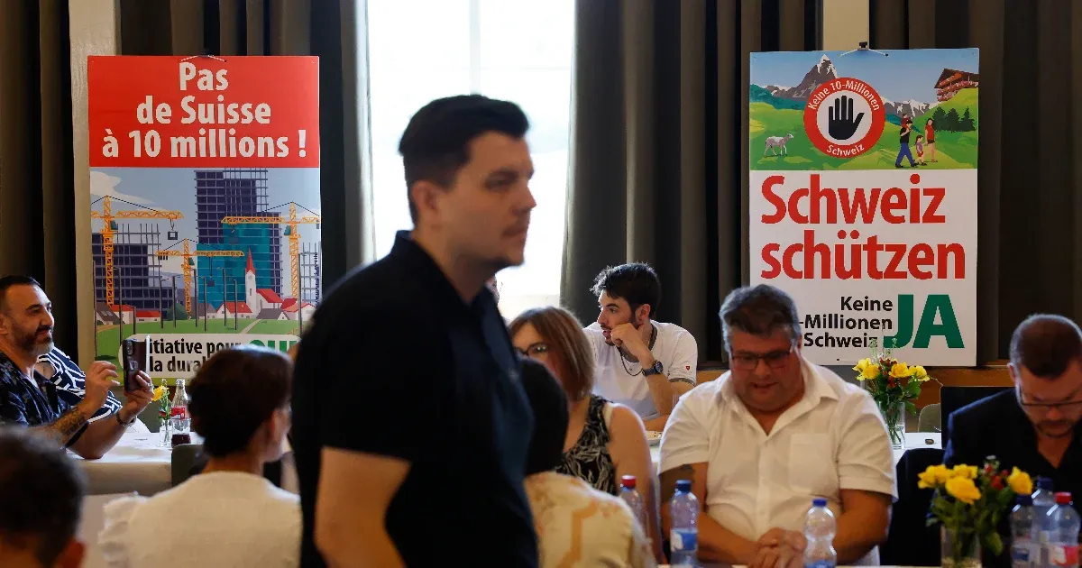 Svájc elutasította a népesség 10 millióra korlátozására vonatkozó kezdeményezést Svájc elutasította a népesség 10 millióra korlátozására vonatkozó kezdeményezést