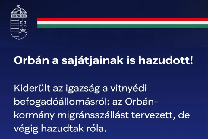 Elismerte a kormány, hogy nem volt szerencsés az „Orbán a sajátjainak is hazudott” kezdetű posztjuk stílusa