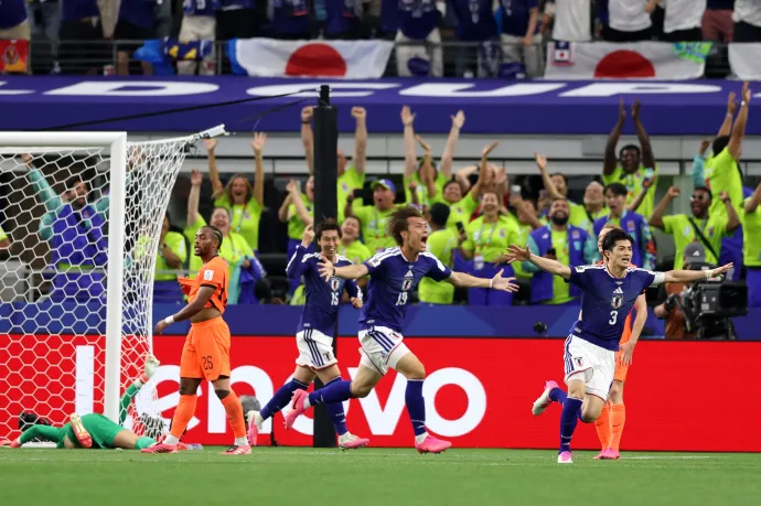 Japán az utolsó percekben egyenlített Hollandia ellen