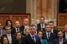 Magyar Péter szerint a fideszesek „ma újra elárulták” a hazájukat azzal, hogy leszavazták az uniós törvénycsomag gyors tárgyalását