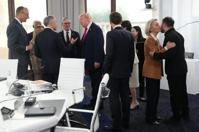 Egy francia kisvárosban üléseznek a G7-országok vezetői, találkozik Trump, Zelenszkij és Ursula von der Leyen