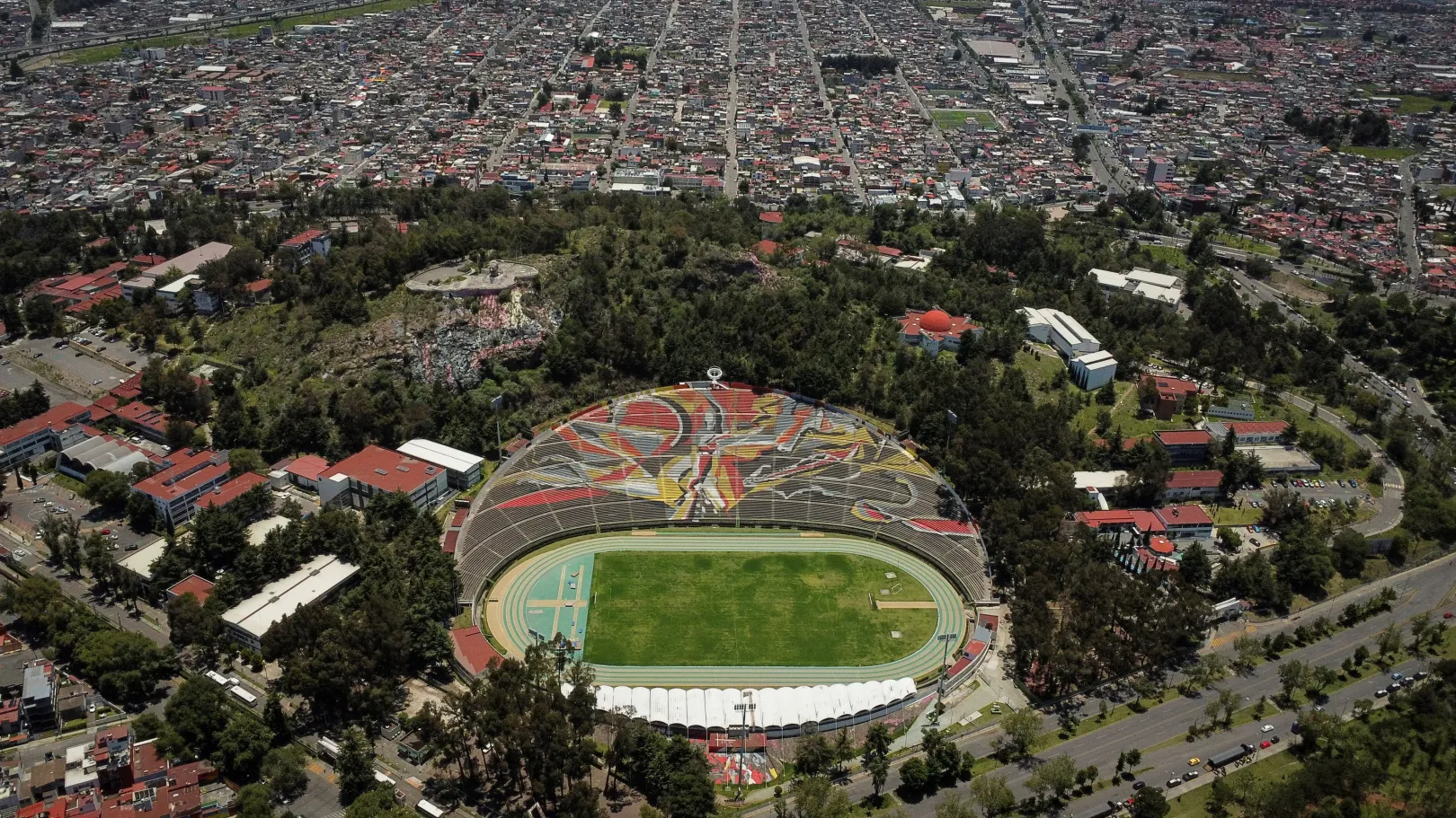 Az Alberto „Chivo” Córdoba stadion a mexikói Toluca városában, 2026. május 30-án – Fotó: Raquel Cunha / Reuters