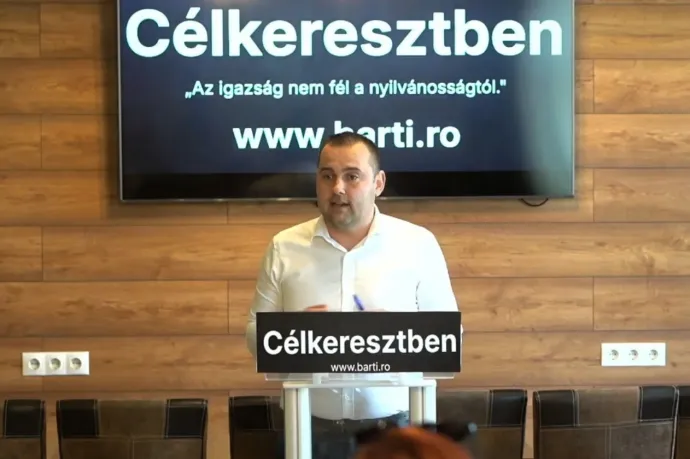 A korrupcióval vádolt Barti Tihamér visszatért, és megújítaná a gyergyószéki RMDSZ-t