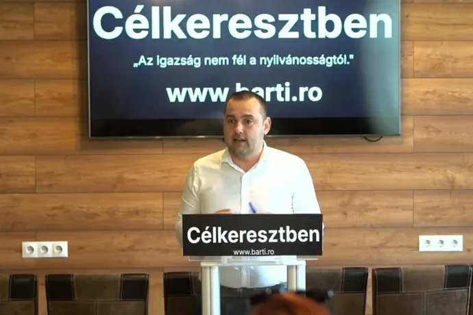 A korrupcióval vádolt Barti Tihamér visszatért, és megújítaná a gyergyószéki RMDSZ-t