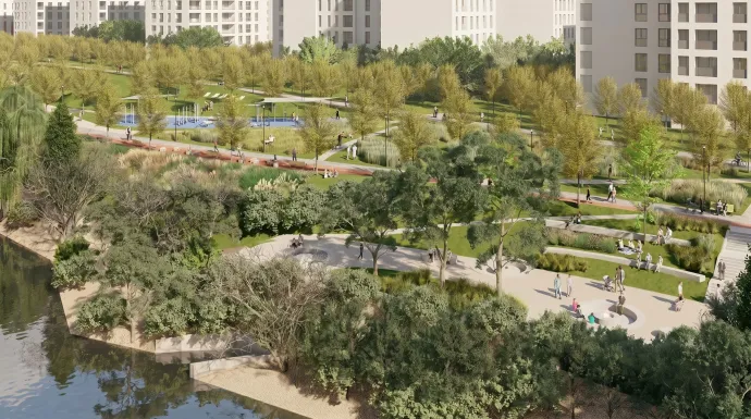Az új sétány látványtervei – Forrás: Open Air Design / Massány Edina