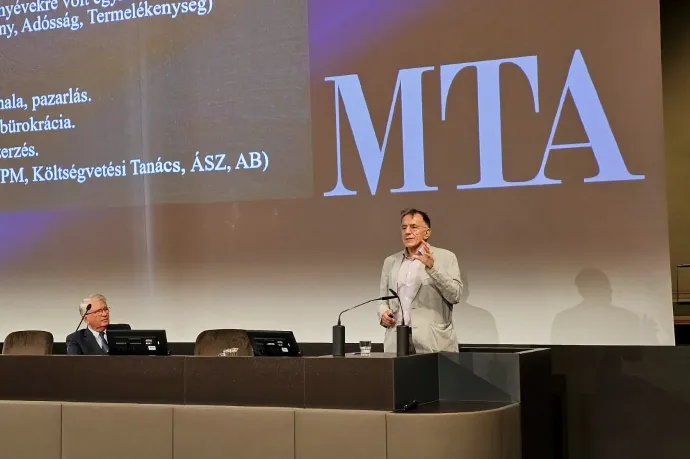 Halmai Péter és László Csaba – Fotó: Gulyás Ádám / Telex