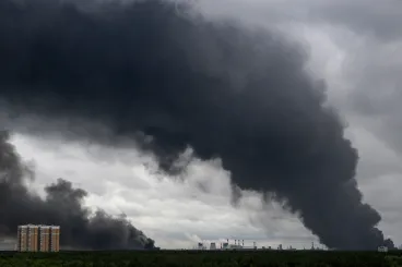 Olajeső hullhatott Moszkvára az ukrán támadások után