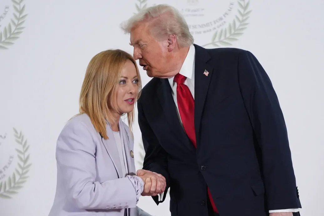Trump megsértődött, már nem akarja, hogy Giorgia Meloni a rajongója legyen