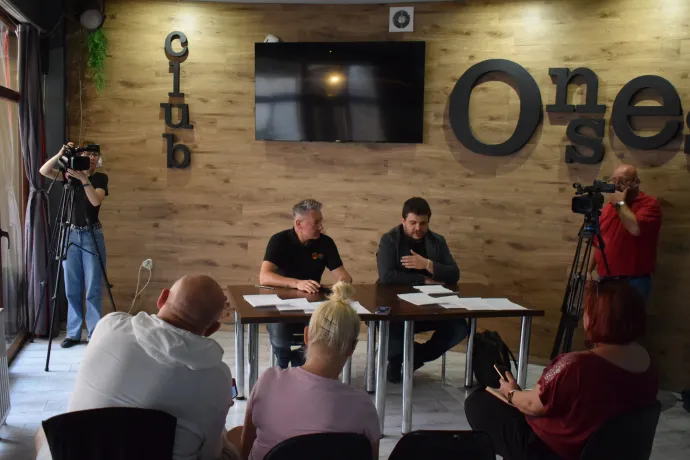 Sorbán Attila Örs, az EMSZ gyergyószentmiklósi frakciójának vezetője – Fotó: Tőkés Hunor / Transtelex