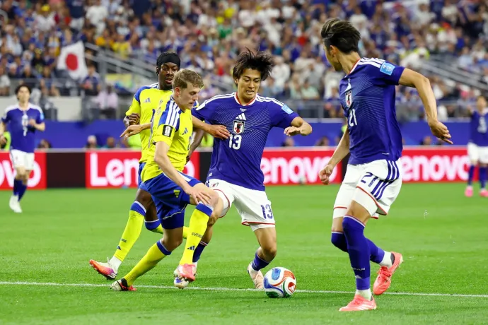 Japán–Svédország 1-1