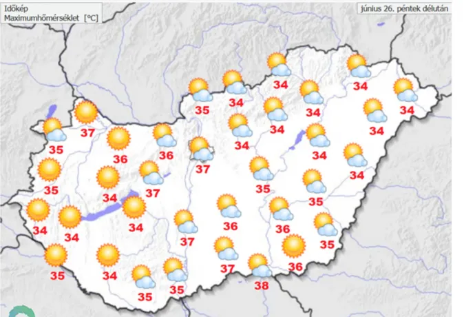 Kánikula lesz pénteken, pedig a hőkupola még csak utána jön
