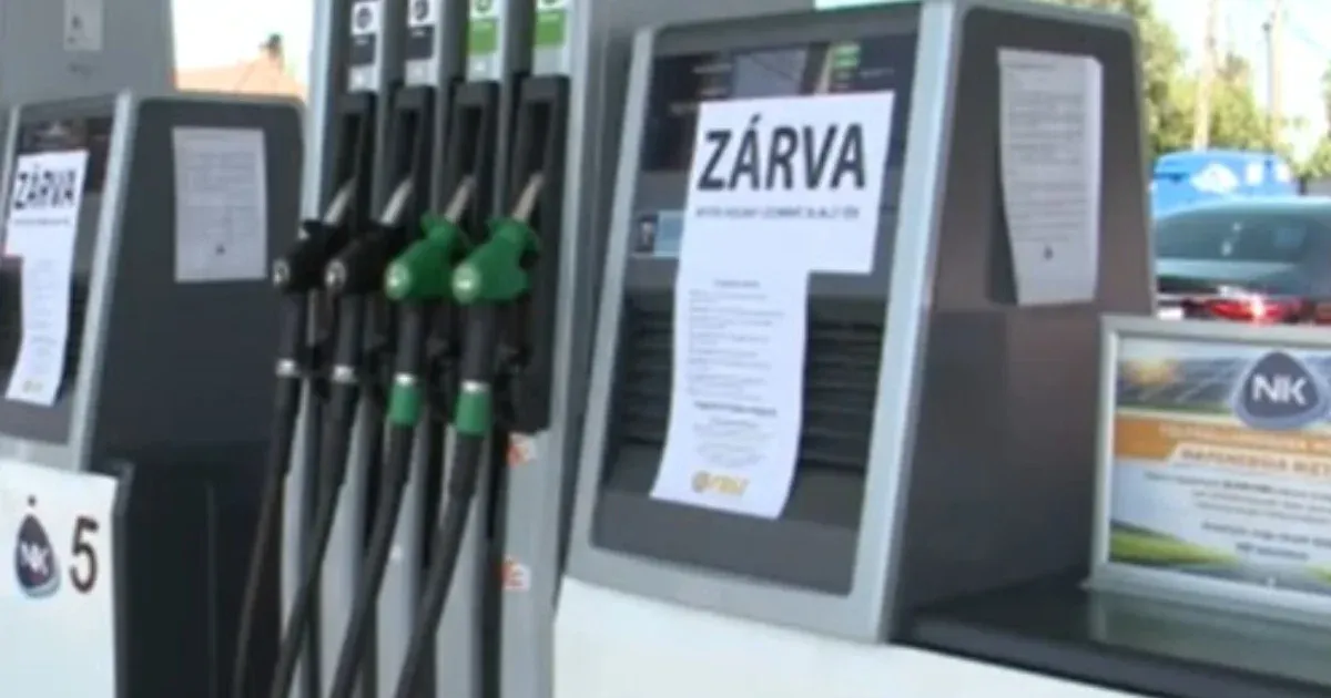 Benzinkutak zárva: Támogatás hiánya miatt tiltakoznak a kutasok Benzinkutak zárva: Támogatás hiánya miatt tiltakoznak a kutasok