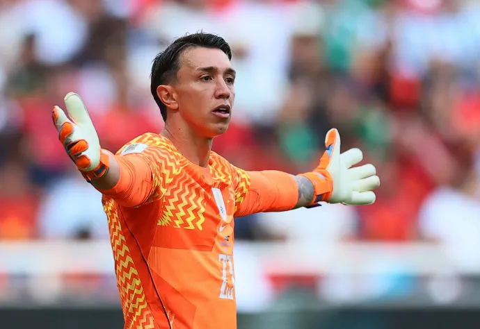 Fernando Muslera – Fotó: Eloisa Sanchez / Reuters