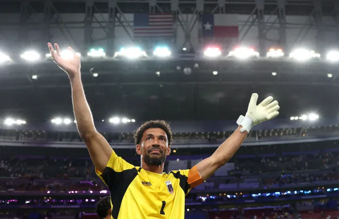 Vozinha, a Zöld-foki Köztársaság kapusa – Fotó: Michael Regan / FIFA / Getty Images